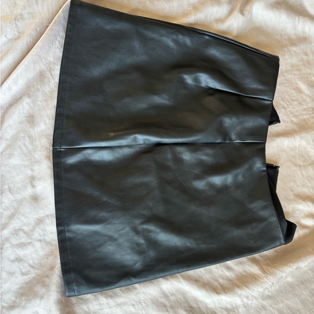 Hollister Black Mini A-Line Skirt for Night Out